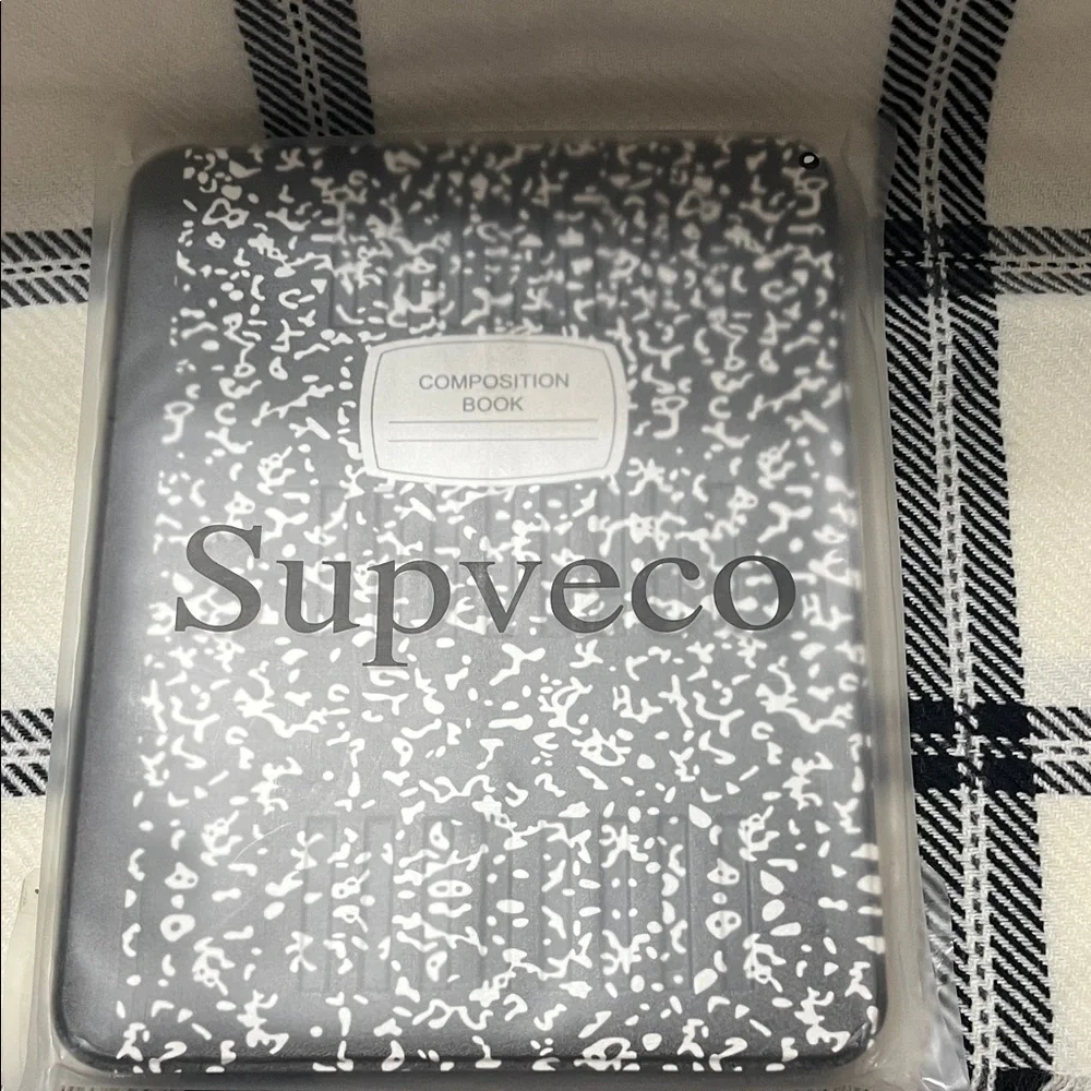 Gray Composition Book iPad Case